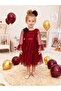 Buckle Polka Dot Puffy Tulle Dress - 2