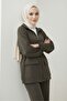 Double Suit with Flap Pocket 1652 - Khaki - 3
