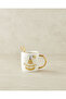 Snow Globe New Bone China Christmas Mug with Spoon 360 ml Gold - 2