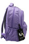 Lilac Color Waterproof Fabric Backpack Travel School Bag / 2200 - 6
