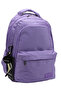 Lilac Color Waterproof Fabric Backpack Travel School Bag / 2200