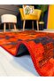Mira 567 Ethnic Floral Themed Fringed Ethnic Woven Base Rug - 5