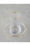 Talisman Star Glass 12-Piece 6-Person Tea Set 170 ml Transparent-Gold - 2