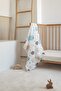 100% Organic Cotton Muslin Baby Blanket - Space Printed 90x100 cm Multi-Purpose Muslin Blanket - 5