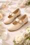Women's Daily Comfortable Ballet Flats Thick Belted Women's Ballet Flats - 5