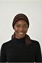 Pleated Hat Coffee Ready-Made Turban Hijab Pool Cap Suitable for Medical Use - 7