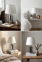 Samara Silver Double Lampshade - 3