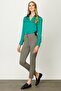 Gingham Patterned Trousers - 2