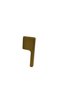 Nevada Metal Handle 16mm Matte Gold Cabinet Door Modern Tv Unit Drawer Furniture Bedside Table Cloakroom Gold