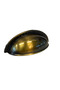Tas Mussel Metal Handle 96mm Antique Yellow Cabinet Door Modern Drawer Furniture Gold Tv Unit Bedside Table