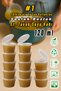 25Pcs Leakproof 120ml Mini Storage Container Sauce Bowl Ice Box Container, Broth, Bone Broth, Sauce Container Kitchen - 6