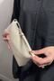 Women's Cream Croco Portfolio Handbag Croco - 4