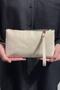 Women's Cream Croco Portfolio Handbag Croco - 2