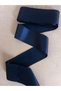 Dark Navy Blue Double-Sided Satin Ribbon 6 cm 10 Meters One Roll,Satin,Seten Wide Ribbon - 6