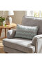 Zigzag Pattern Avant-Garde Throw Pillow Cover 35*50 Shiny Woven Fabric Luxury Series - 2