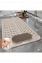 1 Piece Massage Suction Cup Bath Mat & Non-Slip Floor Shower Mat 36X69.5 cm S-162