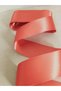 Brick Color Double-Sided Satin Ribbon 6 cm 10 Meters One Roll,Satin,Seten,Bebe Wide Ribbon,Satin Ribbon - 7