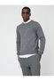 Melted Knitwear Sweater Crew Neck