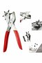 Belt Punching Pliers Leather Punching Pliers Stapler 6 Different Sizes - - 4