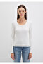 2-Pack Long Sleeve Basic T-Shirt Fitted / Bodycon Fit 1613519-90891 - 6