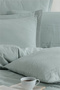 %100 Cotton Double Fringed Duvet Cover Set Avola - 2