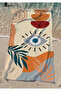 COLORFUL PRINTED BEACH TOWEL