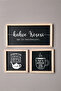 Tea Coffee Corner, Turkish Writing, Let's Have a Coffee Break, Wooden Framed Painting