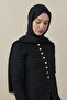 H Pattern Cashmere Silk Shawl Black - 5