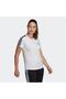 ملابس الاسترخاء Essentials Slim 3-Stripes Tişört - 2