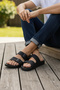 2116-Bhm10 Full Anatomical Unisex Buckle Casual Slippers - 4