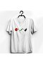 Tomato Pepper Eggplant Printed Unisex 100% Cotton White T-Shirt