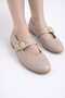 Women's Daily Comfortable Ballet Flats Thick Belted Women's Ballet Flats - 3