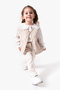Lace Collar Vest Set 3-Piece Baby Set 9086