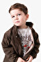 Motor Printed Baby Boy Daily 3-Piece Set 9087 - 3