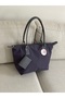 Card Holder Hanging Casual Fabric Gray Women's Shoulder Bag En42 Boy28 - 2