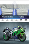 Kawasaki Ninja 650 Krt Edition Corded Motorcycle Tarpaulin Tent Cover - Miflon - 3
