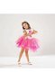 Barbie Themed Girl's Pink Birthday Dress & Party Costume with Crown Gift - 4