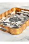 Velora Black Rectangular Tray - 3