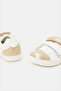 Girls White Laser Cut Sneaker - 4