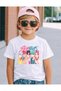 Saja Boys Kpop Designed Premium Print Cotton Black and White Children's T-Shirt