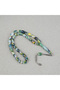 Arizona Katalin Alpaca Tassel Capsule Cut 8X12Mm Prayer Beads - Green White