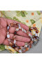 Arizona Katalin Alpaca Tassel Bezi Cut 8X12Mm Prayer Beads - Brown - 5