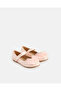 Girls Pink Bow Embellished Ballerina - 2