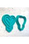 Heart Bulb Cookie Mold and Stamp Set |   Creative Heart Design |   Valentine's Day and Special Occasions - 6