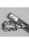 Arizona Katalin Alpaca Tassel Capsule Cut 8X12Mm Prayer Beads - Green White - 8