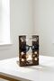 Handmade Wooden Glasses Organizer |   4 Compartment Glasses Stand