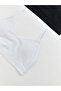 White Rope Strap Girls' Bustier Set of 2 - 3