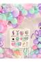Mermaid Themed Birthday Party Set 100 Pieces - Happy Birthday Set Eng-B1087 - 3