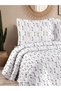 Luna 3 Piece Double Pique Set Navy Blue 230 X 240 cm 240 X 260 cm Navy Blue - 3