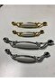 Emerald 128 mm Cabinet Drawer Kitchen Handle Chrome Porcelain Looking Handle - 6